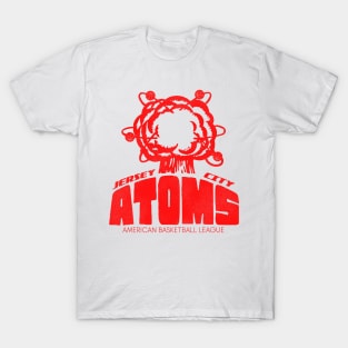 Defunct Jersey City Atoms Basketball Team T-Shirt